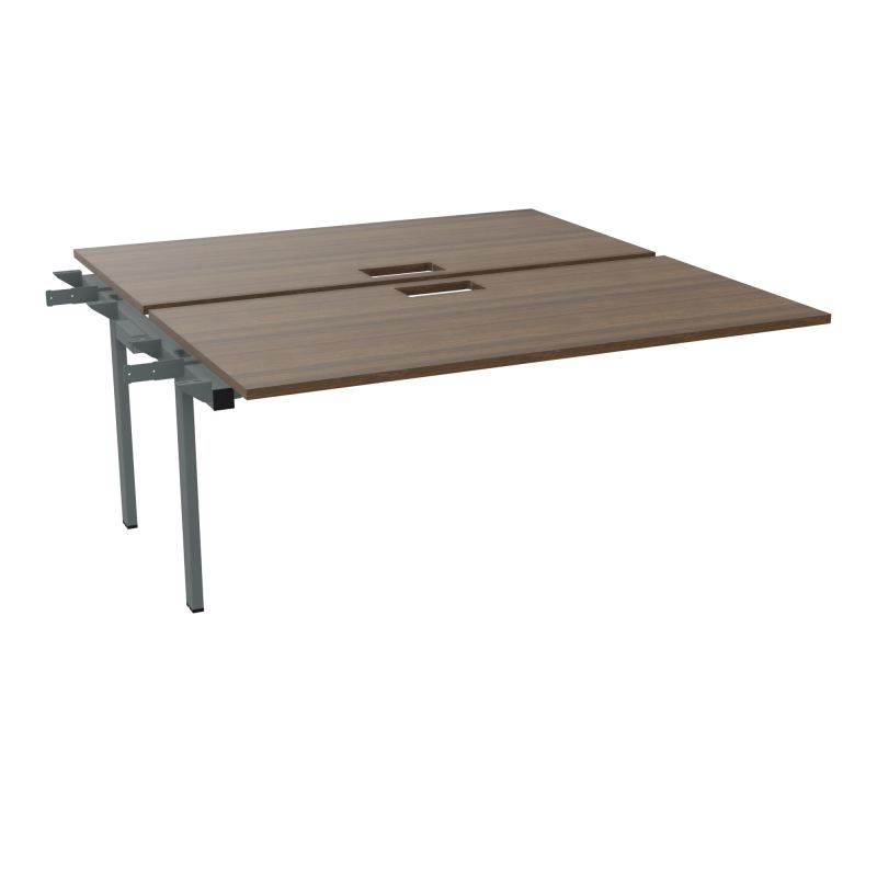 BENCH SUIVANT CONECT L160XP165CM-2 PLAT EP25MM NS TRAPPES -PIET INTERM. CARRE N6 SU