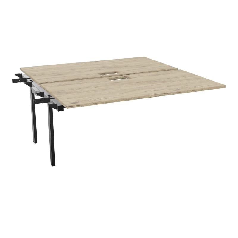 CONECT BENCH SUIVANT L160XP165CM-2 PLAT EP25MM SANS TRAPPES R3-PIET INTERM. CARRE SG