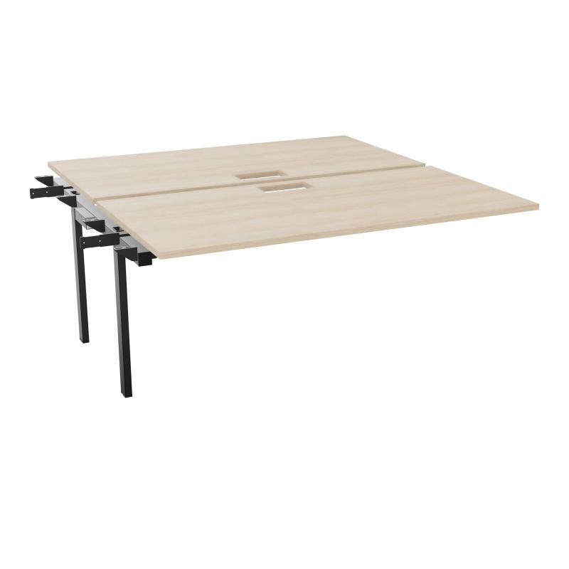 CONECT BENCH SUIVANT L160XP165CM-2 PLAT EP25MM SANS TRAPPES RZ-PIET INTERM. CARRE SG