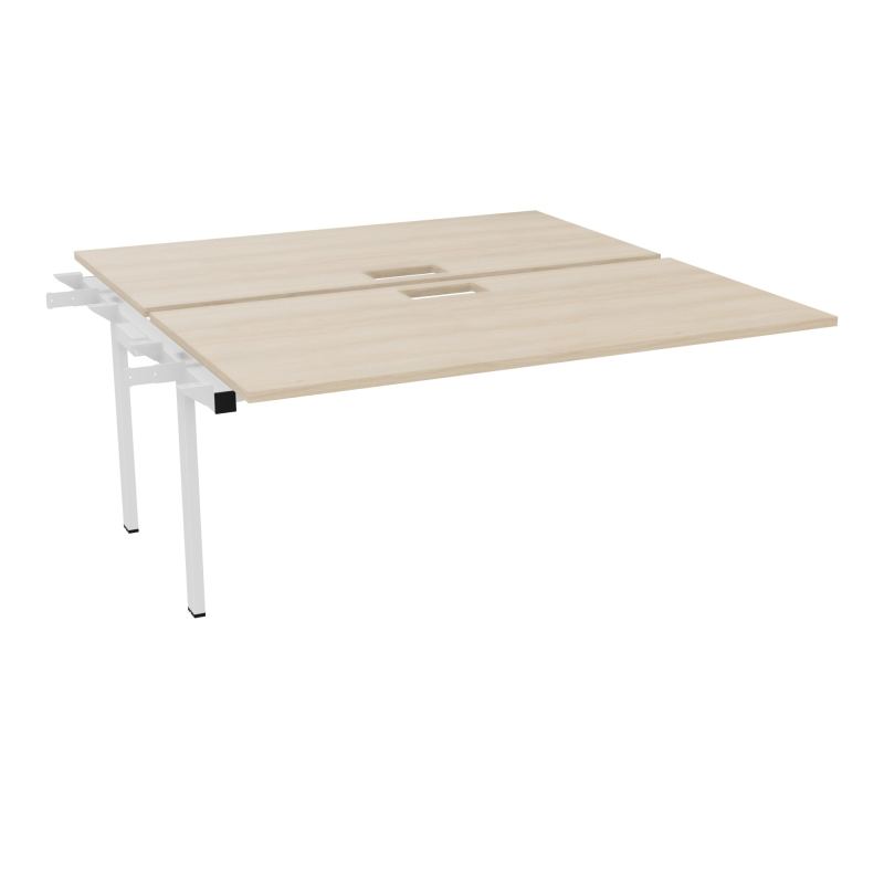 CONECT BENCH SUIVANT L160XP165CM-2 PLAT EP25MM SANS TRAPPES RZ-PIET INTERM. CARRE SO