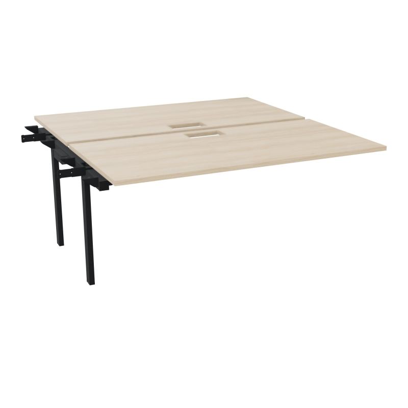 CONECT BENCH SUIVANT L160XP165CM-2 PLAT EP25MM SANS TRAPPES RZ-PIET INTERM. CARRE ZP