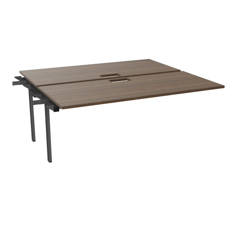 BENCH SUIVANT CONECT L180XP165CM-2 PLAT EP25MM NS TRAPPES -PIET INTERM. CARRE N6 SC