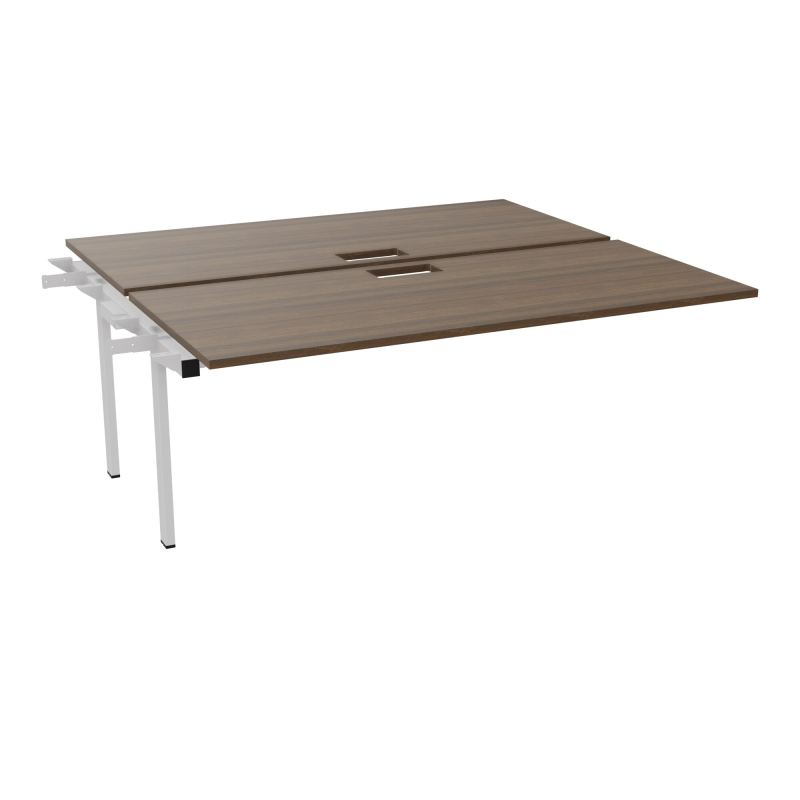 BENCH SUIVANT CONECT L180XP165CM-2 PLAT EP25MM NS TRAPPES -PIET INTERM. CARRE N6 SD