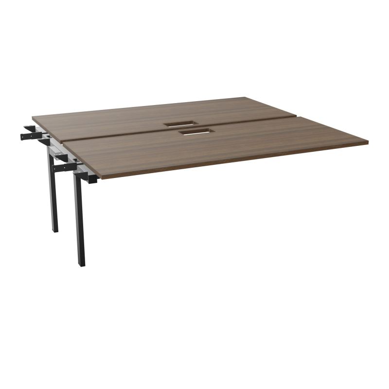 BENCH SUIVANT CONECT L180XP165CM-2 PLAT EP25MM NS TRAPPES -PIET INTERM. CARRE N6 SG
