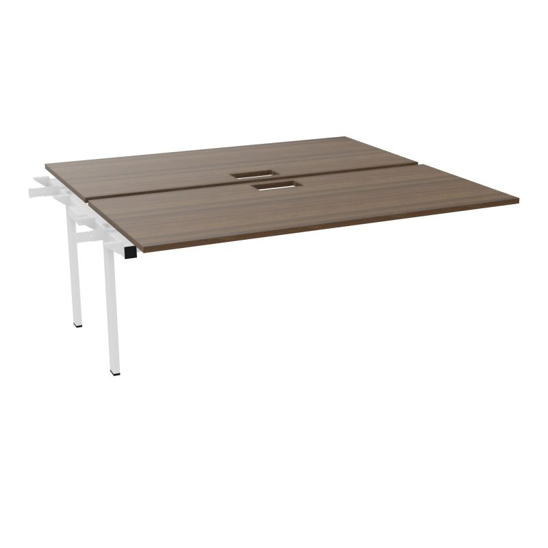 BENCH SUIVANT CONECT L180XP165CM-2 PLAT EP25MM NS TRAPPES -PIET INTERM. CARRE N6 SO