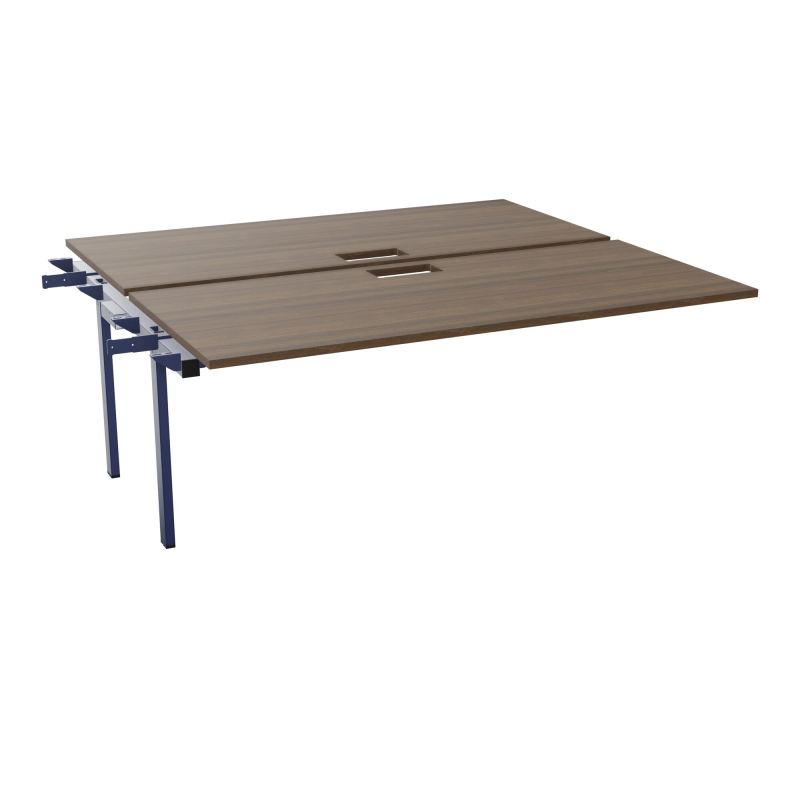 BENCH SUIVANT CONECT L180XP165CM-2 PLAT EP25MM NS TRAPPES -PIET INTERM. CARRE N6 X4