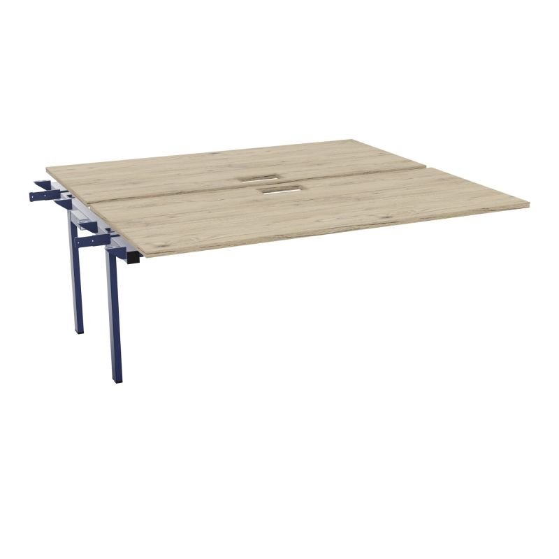 CONECT BENCH SUIVANT L180XP165CM-2 PLAT EP25MM SANS TRAPPES R3-PIET INTERM. CARRE X4