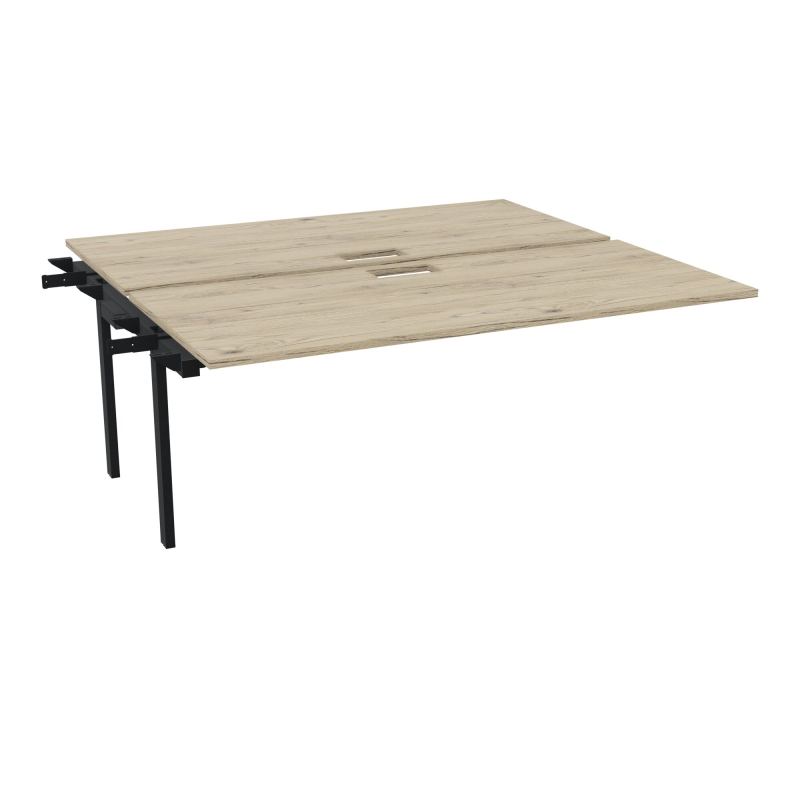 CONECT BENCH SUIVANT L180XP165CM-2 PLAT EP25MM SANS TRAPPES R3-PIET INTERM. CARRE ZP