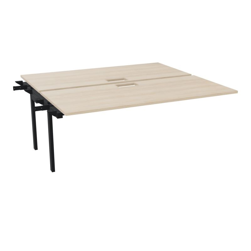 CONECT BENCH SUIVANT L180XP165CM-2 PLAT EP25MM SANS TRAPPES RZ-PIET INTERM. CARRE ZP