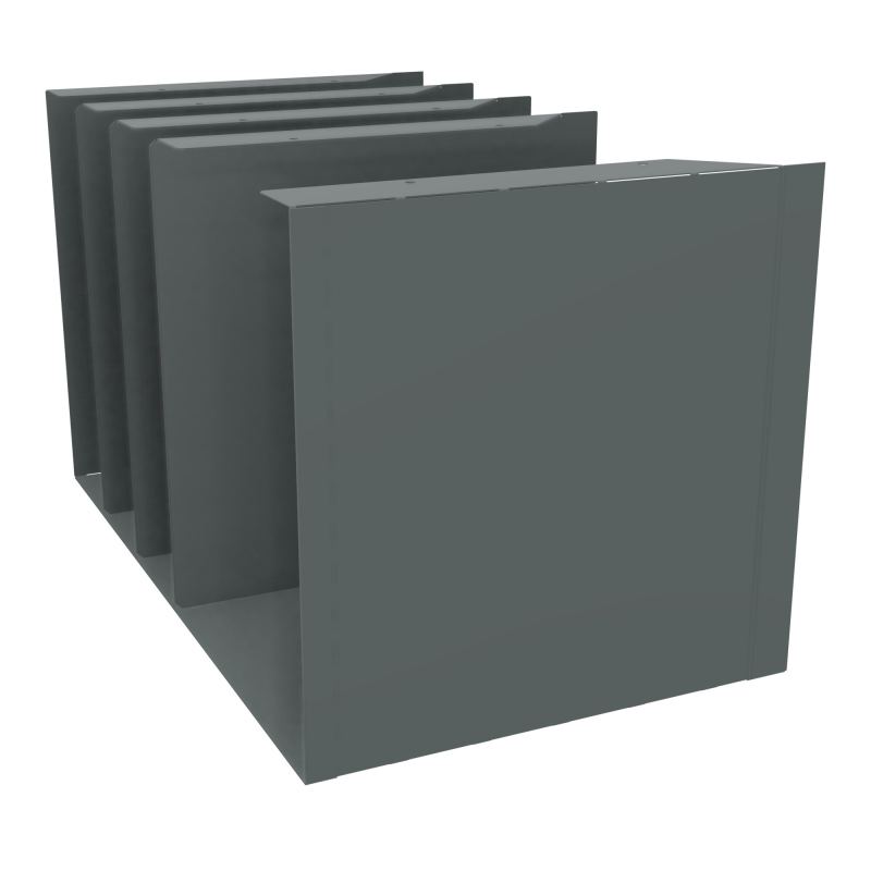 JAMES BLOC METAL 4 NICHES PLIE (DIM.BLOC MONTE L570,5 X H335 X P337 MM) SU