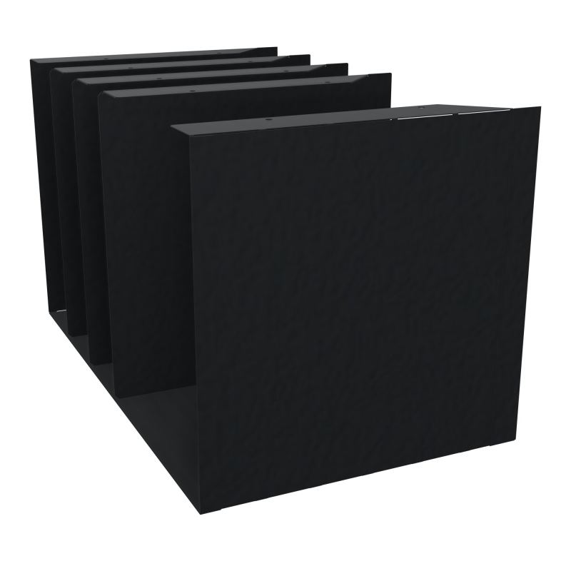 JAMES BLOC METAL 4 NICHES PLIE (DIM.BLOC MONTE L570,5 X H335 X P337 MM) ZP