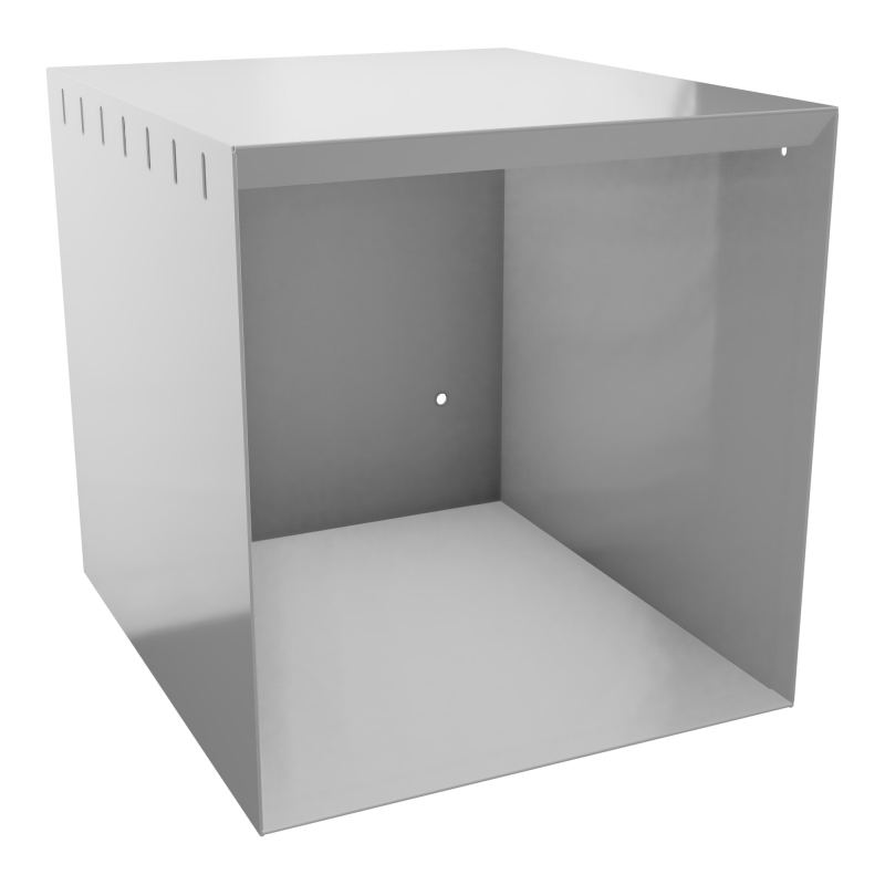 JAMES CUBE METAL DECOR PERFORE L360 X H380 X P410 SA