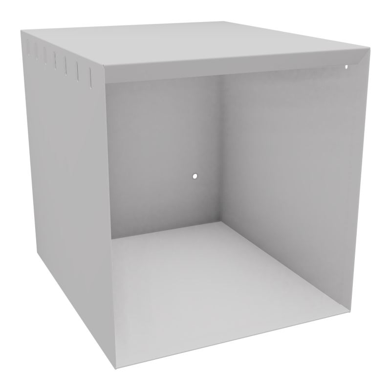 JAMES CUBE METAL DECOR PERFORE L360 X H380 X P410 SD