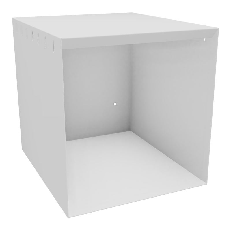 JAMES CUBE METAL DECOR PERFORE L360 X H380 X P410 SO