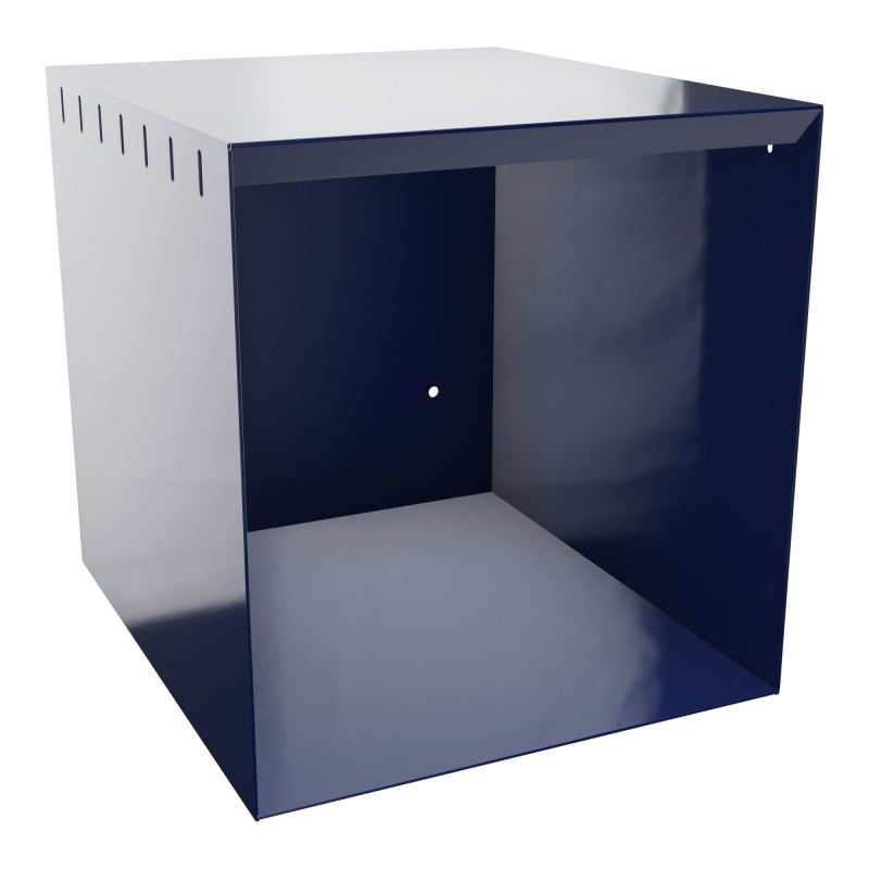 JAMES CUBE METAL DECOR PERFORE L360 X H380 X P410 X4