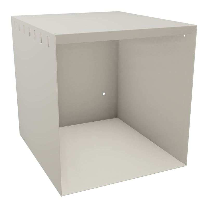 JAMES CUBE METAL DECOR PERFORE L360 X H380 X P410 ZC