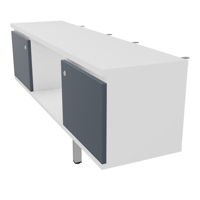 JAMES MEUBLE 2PTES&NICHE L142 P36 H73,5CM P.META.PR BENCH CONECT/4M P.RCT.P1420    MG R6