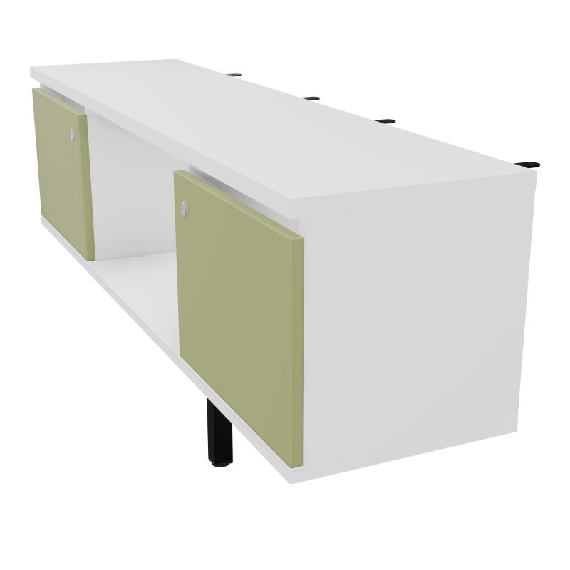 JAMES MEUBLE 2PTES&NICHE L142 P36 H73,5CM P.META.PR BENCH CONECT/4M P.RCT.P1420    MG R7