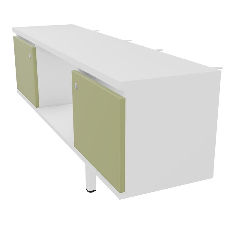 JAMES MEUBLE 2PTES&NICHE L142 P36 H73,5CM P.META.PR BENCH CONECT/4M P.RCT.P1420    MG R7