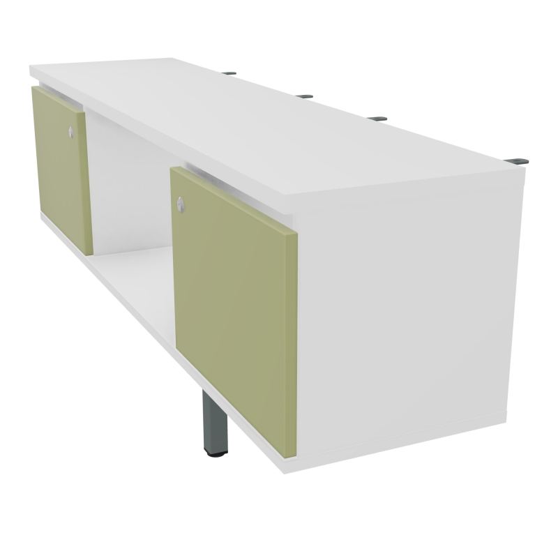 JAMES MEUBLE 2PTES&NICHE L142 P36 H73,5CM P.META.PR BENCH CONECT/4M P.RCT.P1420    MG R7
