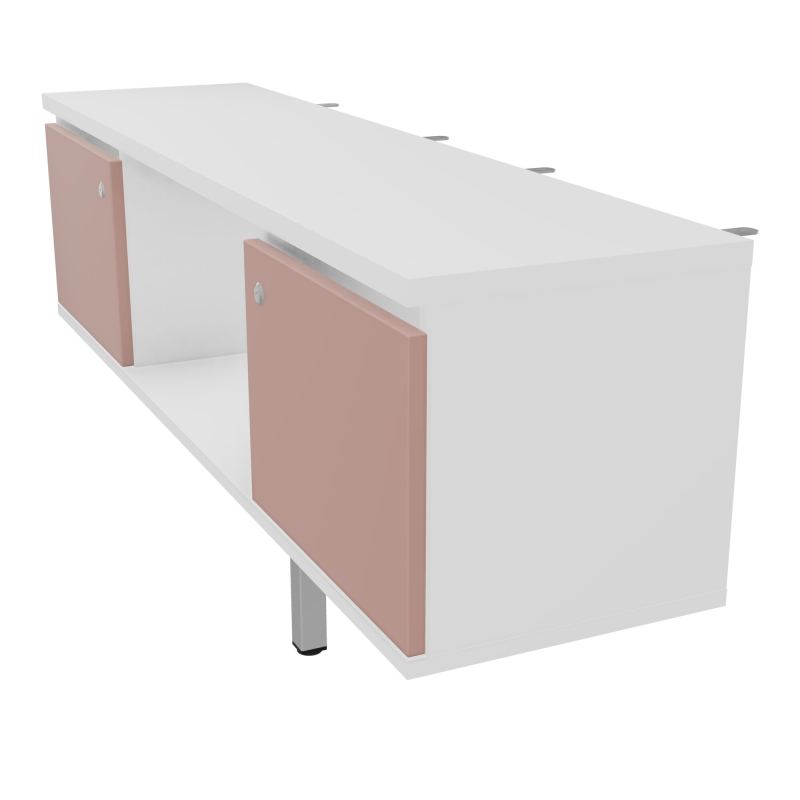 JAMES MEUBLE 2PTES&NICHE L142 P36 H73,5CM P.META.PR BENCH CONECT/4M P.RCT.P1420    MG R8