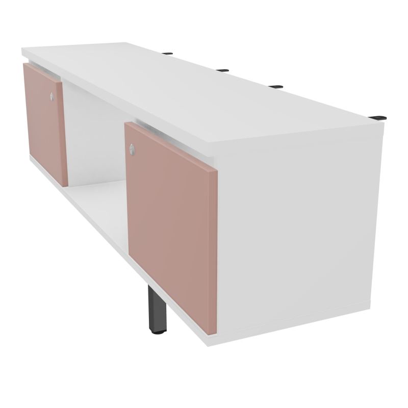 JAMES MEUBLE 2PTES&NICHE L142 P36 H73,5CM P.META.PR BENCH CONECT/4M P.RCT.P1420    MG R8