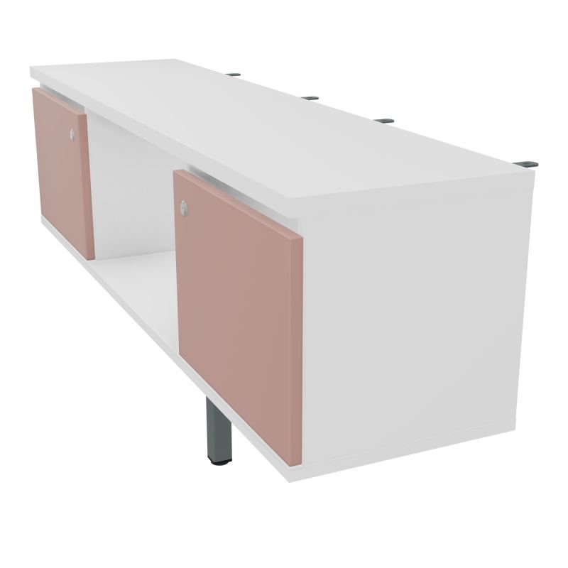 JAMES MEUBLE 2PTES&NICHE L142 P36 H73,5CM P.META.PR BENCH CONECT/4M P.RCT.P1420    MG R8