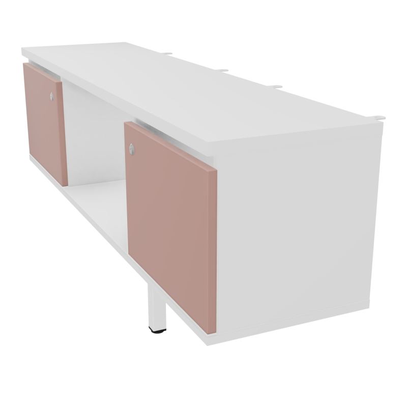 JAMES MEUBLE 2PTES&NICHE L142 P36 H73,5CM P.META.PR BENCH CONECT/4M P.RCT.P1420    MG R8