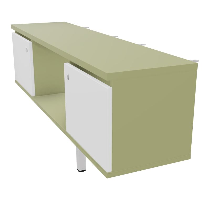 JAMES MEUBLE 2PTES&NICHE L142 P36 H73,5CM P.META.PR BENCH CONECT/4M P.RCT.P1420    R7 MG