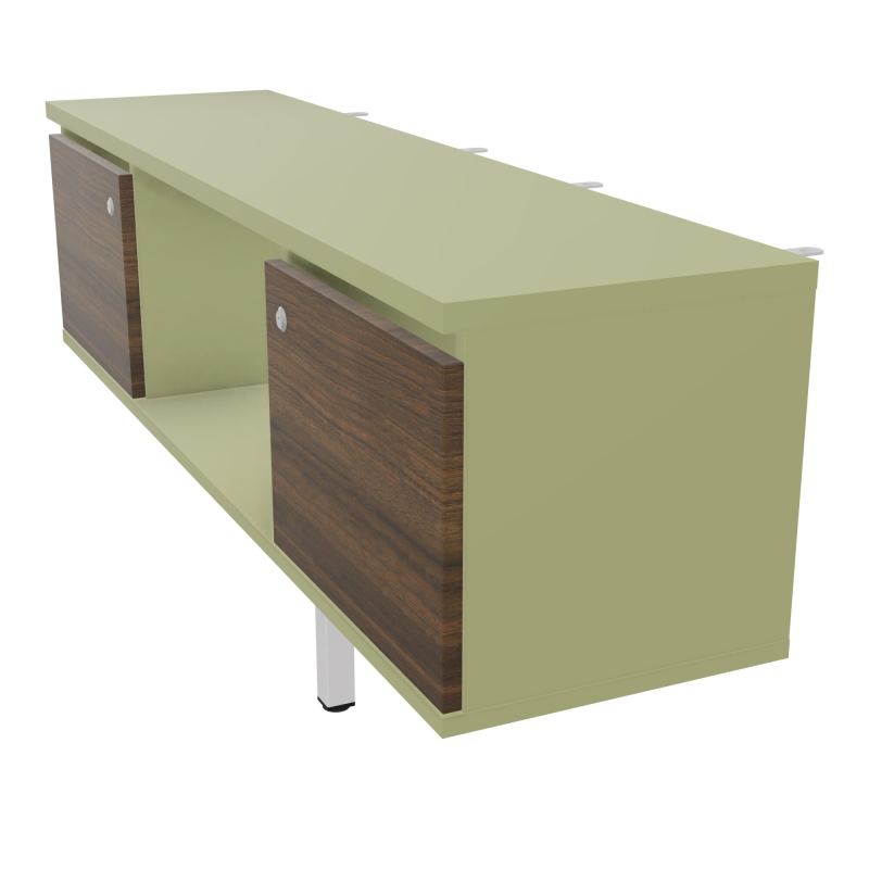 JAMES MEUBLE 2PTES&NICHE L142 P36 H73,5CM P.META.PR BENCH CONECT/4M P.RCT.P1420    R7 N6