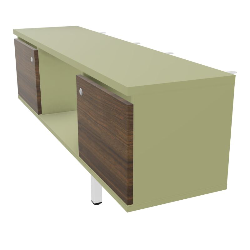 JAMES MEUBLE 2PTES&NICHE L142 P36 H73,5CM P.META.PR BENCH CONECT/4M P.RCT.P1420    R7 N6