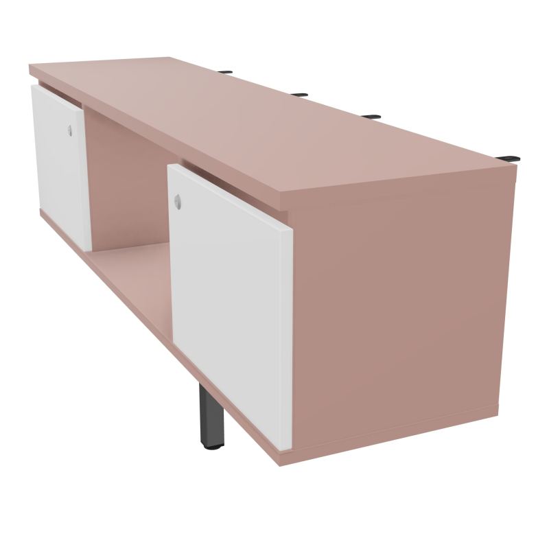 JAMES MEUBLE 2PTES&NICHE L142 P36 H73,5CM P.META.PR BENCH CONECT/4M P.RCT.P1420    R8 MG