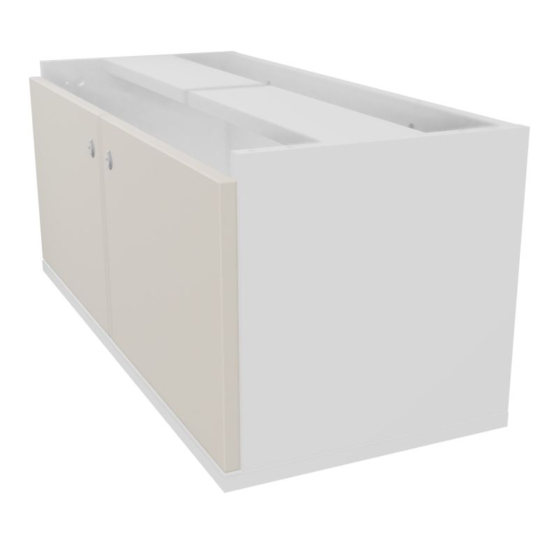 JAMES BLOC MELA AVEC 2 PORTES MELA L82,5 H38 P41 CM
