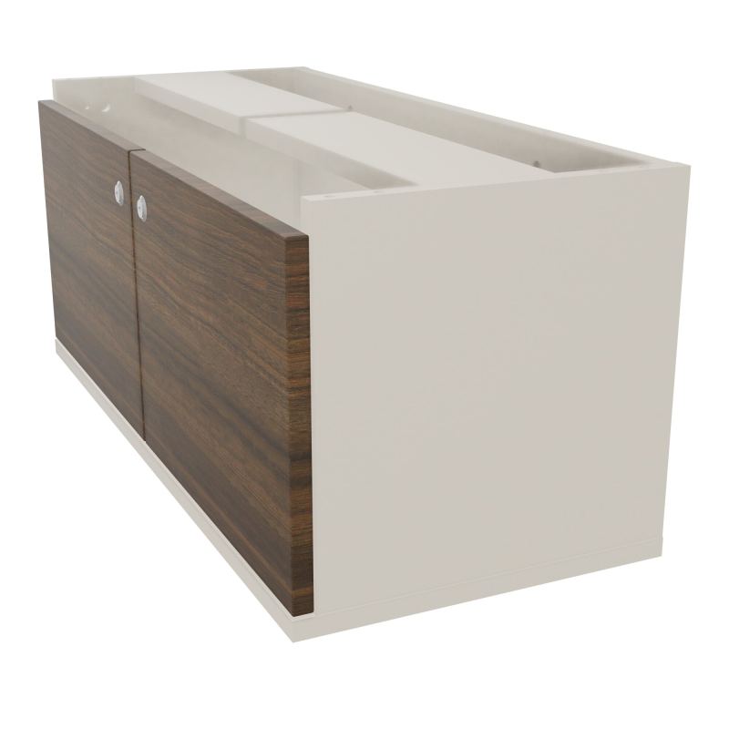 JAMES BLOC MELA AVEC 2 PORTES MELA L82,5 H38 P41 CM