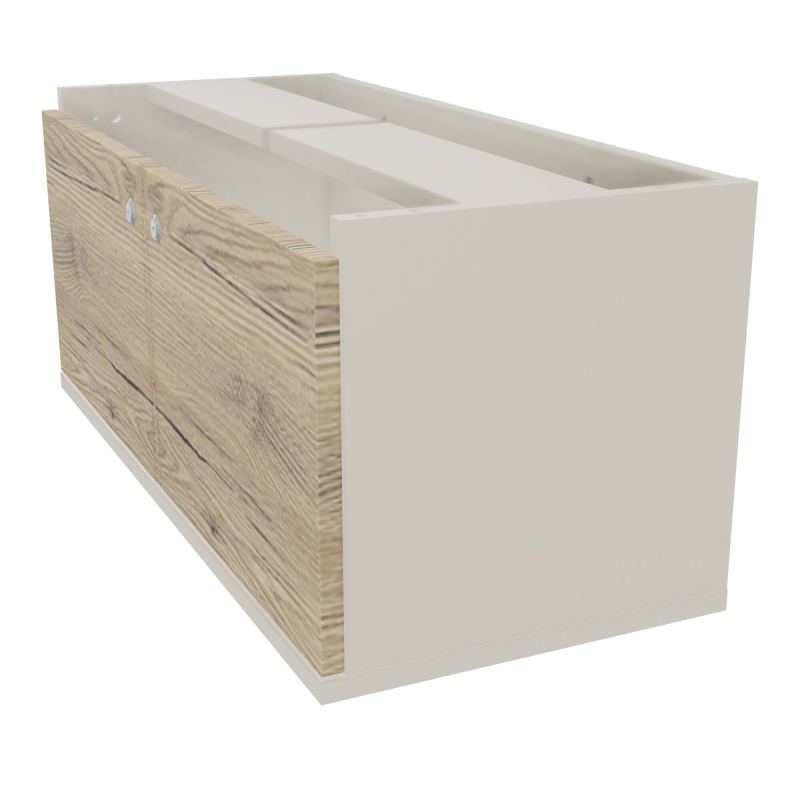 JAMES BLOC MELA AVEC 2 PORTES MELA L82,5 H38 P41 CM