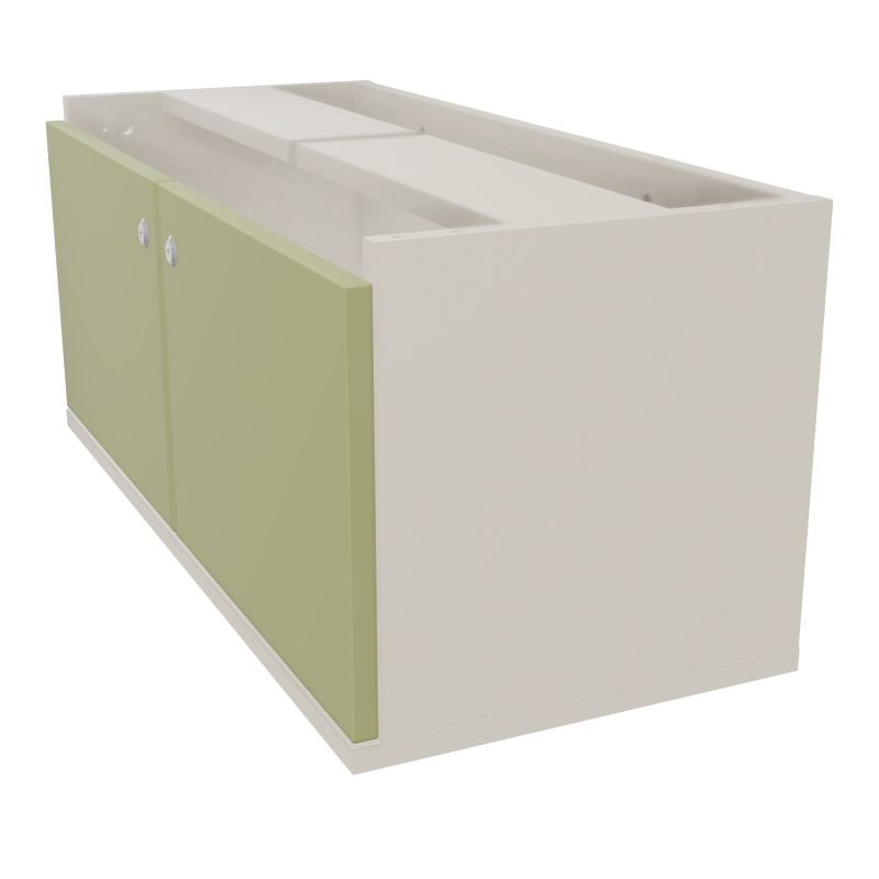 JAMES BLOC MELA AVEC 2 PORTES MELA L82,5 H35,5 P36 CM   N5 R7