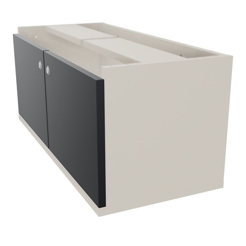 JAMES BLOC MELA AVEC 2 PORTES MELA L82,5 H35,5 P36 CM   N5 R9