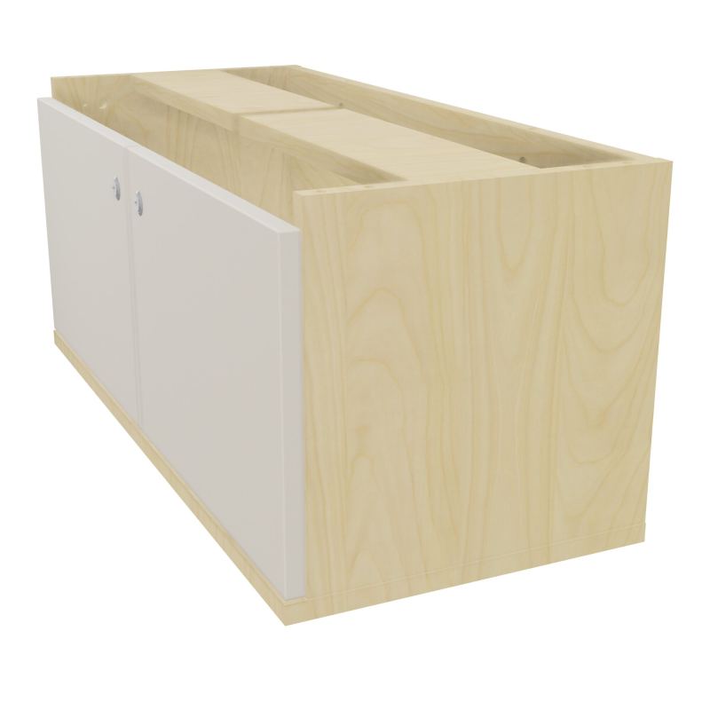 JAMES BLOC MELA AVEC 2 PORTES MELA L82,5 H38 P41 CM