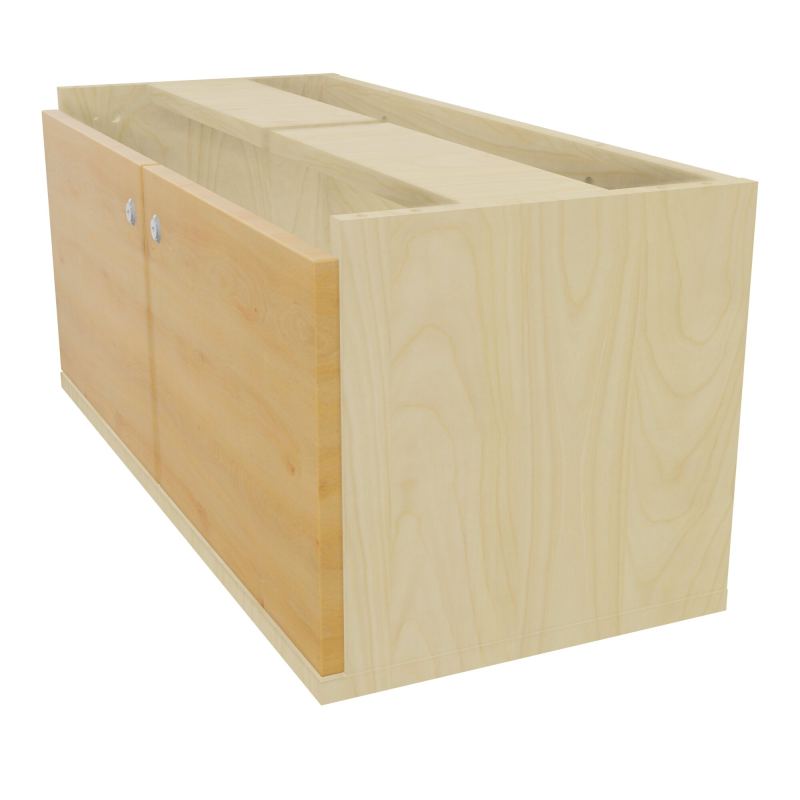 JAMES BLOC MELA AVEC 2 PORTES MELA L82,5 H35,5 P36 CM   N8 R5