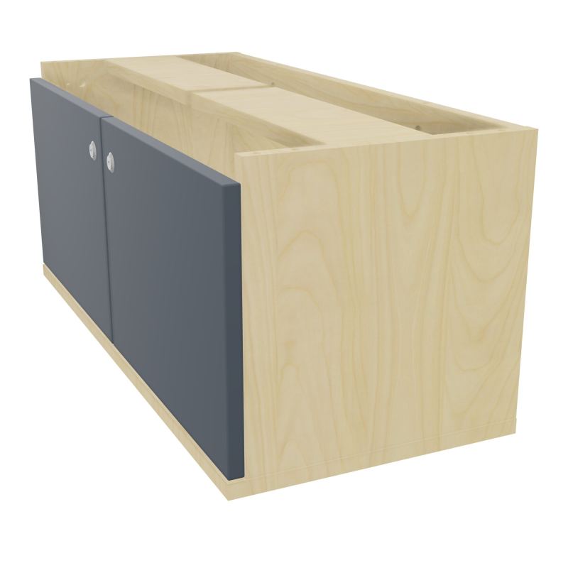 JAMES BLOC MELA AVEC 2 PORTES MELA L82,5 H35,5 P36 CM   N8 R6