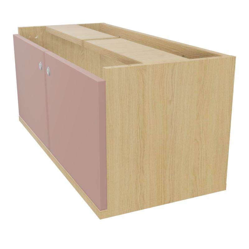 JAMES BLOC MELA AVEC 2 PORTES MELA L82,5 H35,5 P36 CM   R1 R8