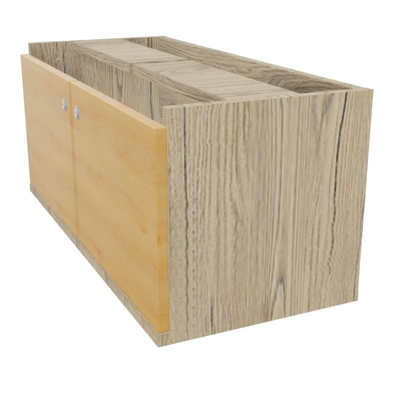 JAMES BLOC MELA AVEC 2 PORTES MELA L82,5 H35,5 P36 CM   R3 R5