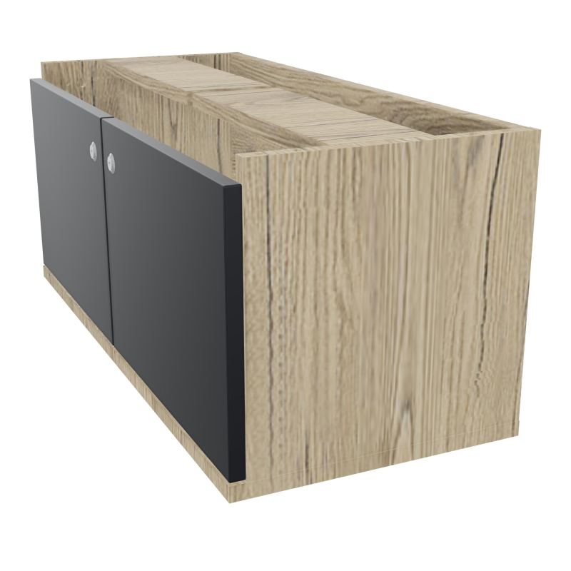 JAMES BLOC MELA AVEC 2 PORTES MELA L82,5 H35,5 P36 CM   R3 R9