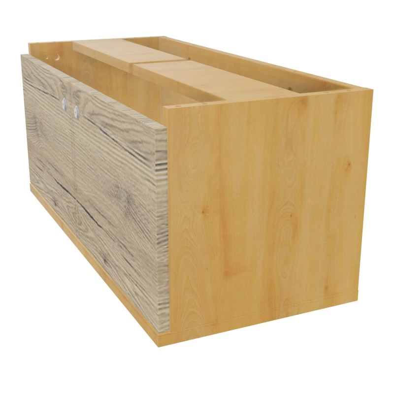 JAMES BLOC MELA AVEC 2 PORTES MELA L82,5 H35,5 P36 CM   R5 R3