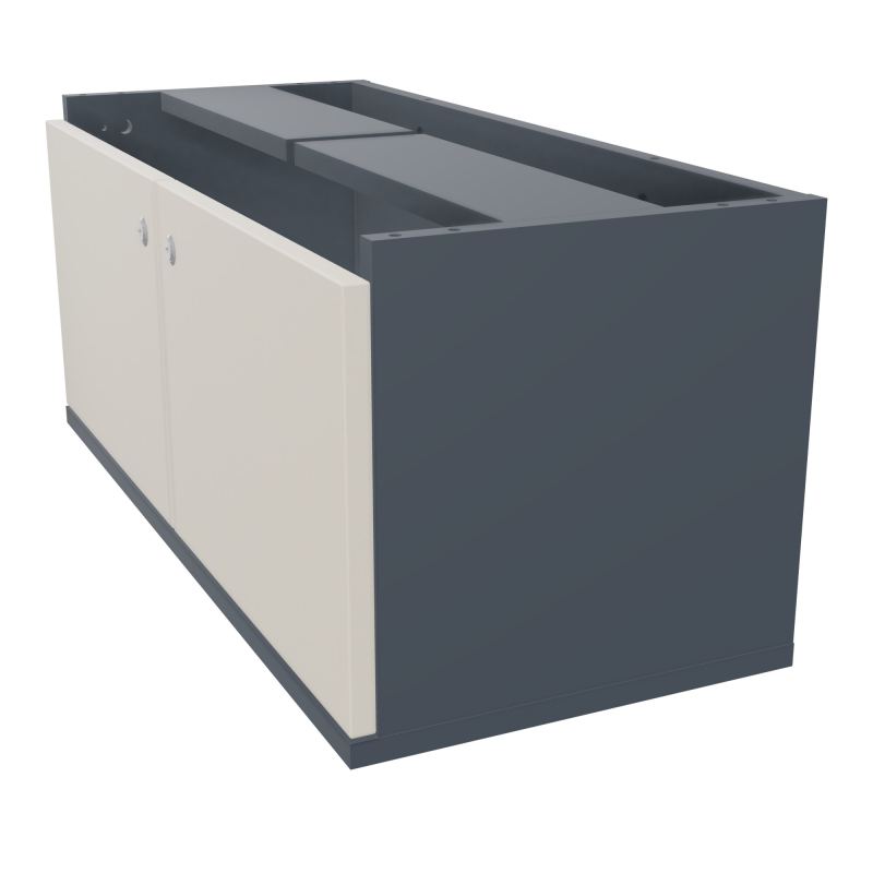 JAMES BLOC MELA AVEC 2 PORTES MELA L82,5 H35,5 P36 CM   R6 N5