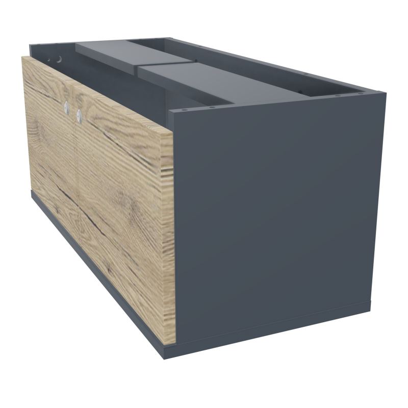 JAMES BLOC MELA AVEC 2 PORTES MELA L82,5 H35,5 P36 CM   R6 R3