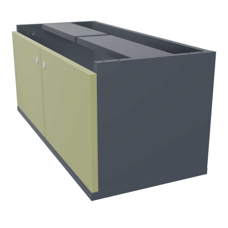 JAMES BLOC MELA AVEC 2 PORTES MELA L82,5 H35,5 P36 CM   R6 R7
