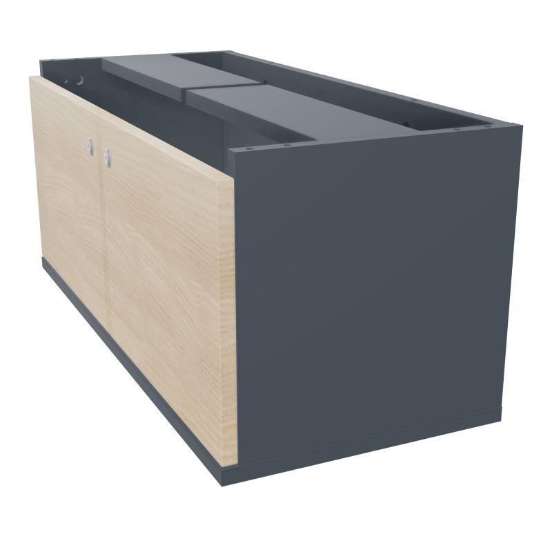 JAMES BLOC MELA AVEC 2 PORTES MELA L82,5 H35,5 P36 CM   R6 RZ