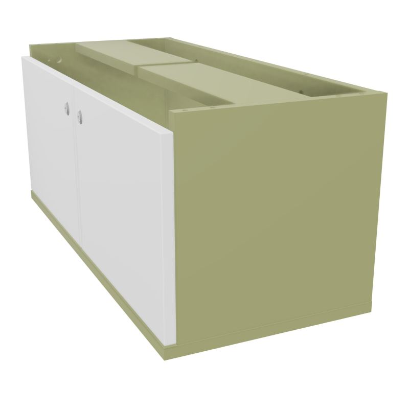 JAMES BLOC MELA AVEC 2 PORTES MELA L82,5 H35,5 P36 CM   R7 MG