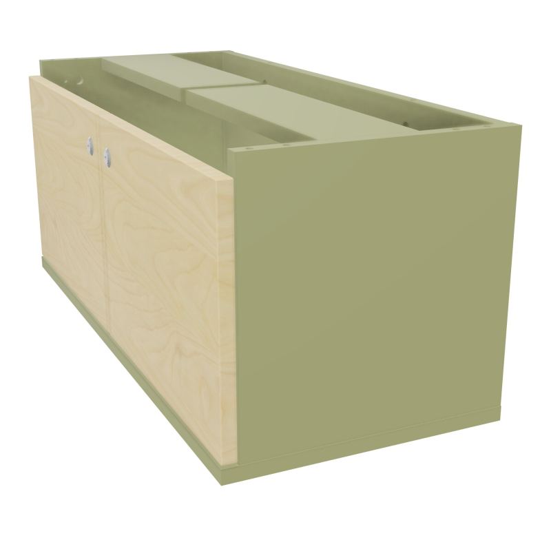 JAMES BLOC MELA AVEC 2 PORTES MELA L82,5 H35,5 P36 CM   R7 N8